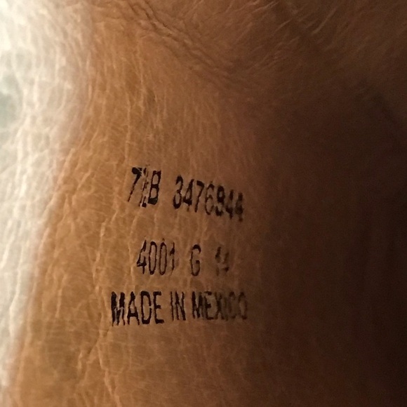 FRYE Women’s 15R Leather Riding Boot Brown 7.5 B - Picture 7 of 15